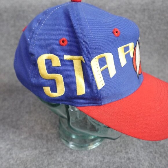 Stratrek Baseball Hat Blue Vintage Strapback Embroidered - Picture 2 of 7